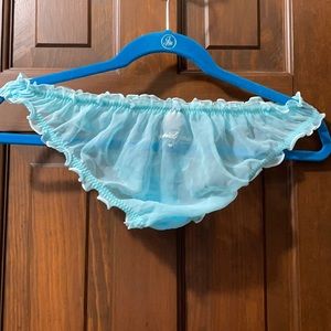 Victoria’s Secret Bikini Sheer Bridal Lg Said Yes
